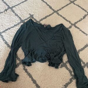 Elegant Green Women's Top